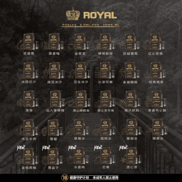 ROYAL皇冠煙彈通用relx一代/ILIA/sp2s：圖片 2